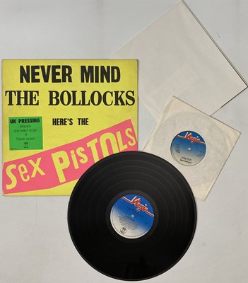Lot 83 - SEX PISTOLS - NEVER MIND THE BOLLOCKS LP (COMPLETE ORIGINAL COPY WITH POSTER AND 7" - 'SPOTS 001')