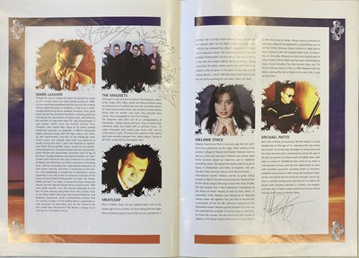 Lot 216 - MULTI SIGNED CHARITY PROGRAMME - LIEBER & STOLLER, BEN E KING AND MORE.