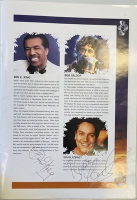 Lot 216 - MULTI SIGNED CHARITY PROGRAMME - LIEBER & STOLLER, BEN E KING AND MORE.