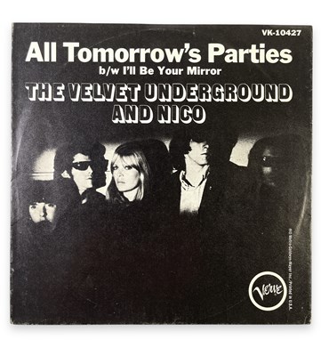 Lot 100 - THE VELVET UNDERGROUND & NICO - ALL TOMORROW'S PARTIES (VK-10427 - NEVER COMMERCIALLY RELEASED PICTURE SLEEVE)
