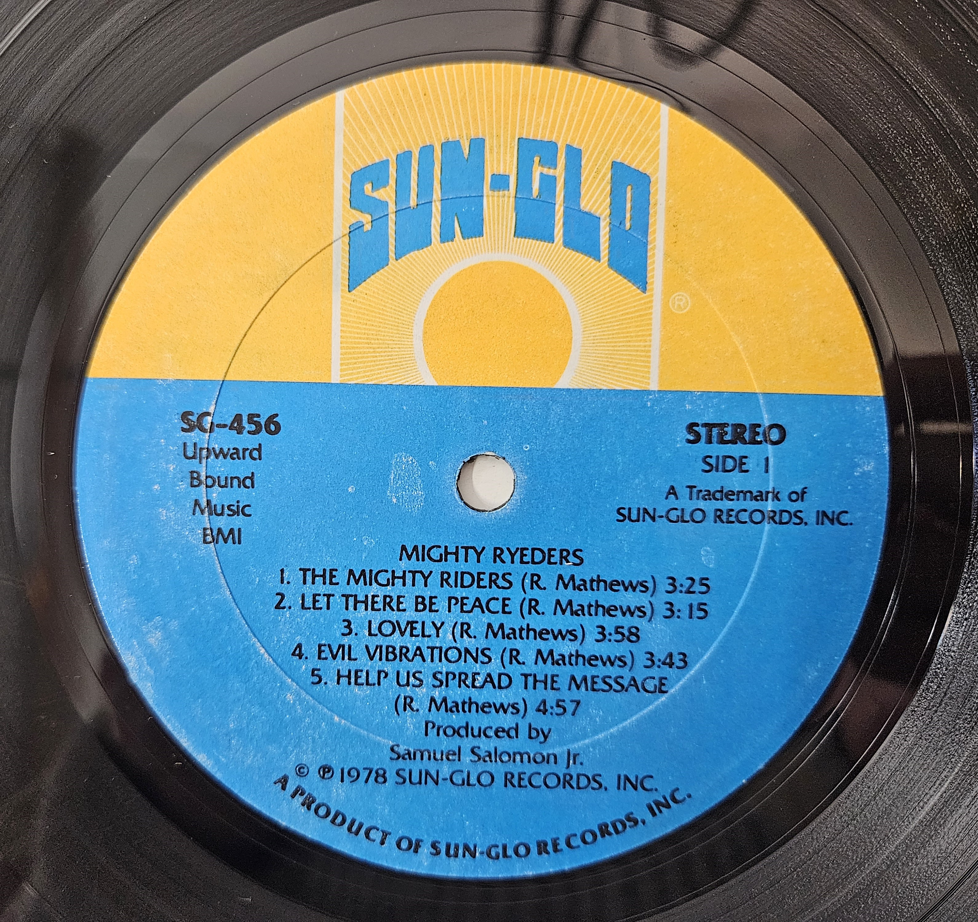 【 Rare Groove名盤】Mighty Ryeders MIGHTY RYEDERS / EVIL VIBRATION COLLECTION / 7i