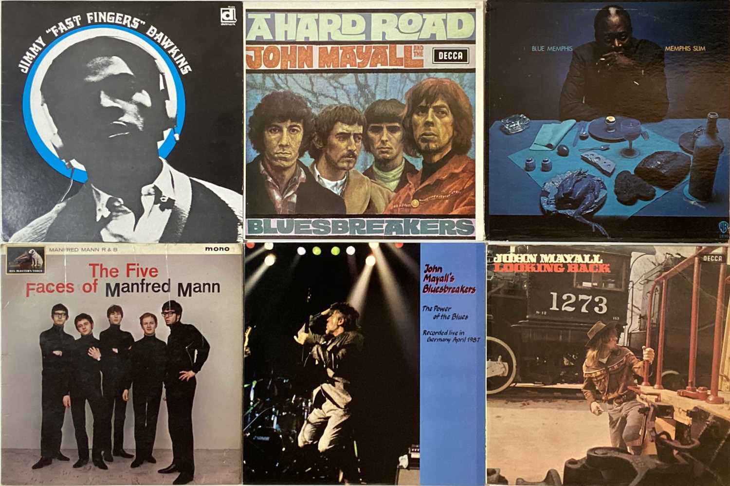 Lot 652 - BLUES/R&B/BLUES ROCK - LPs