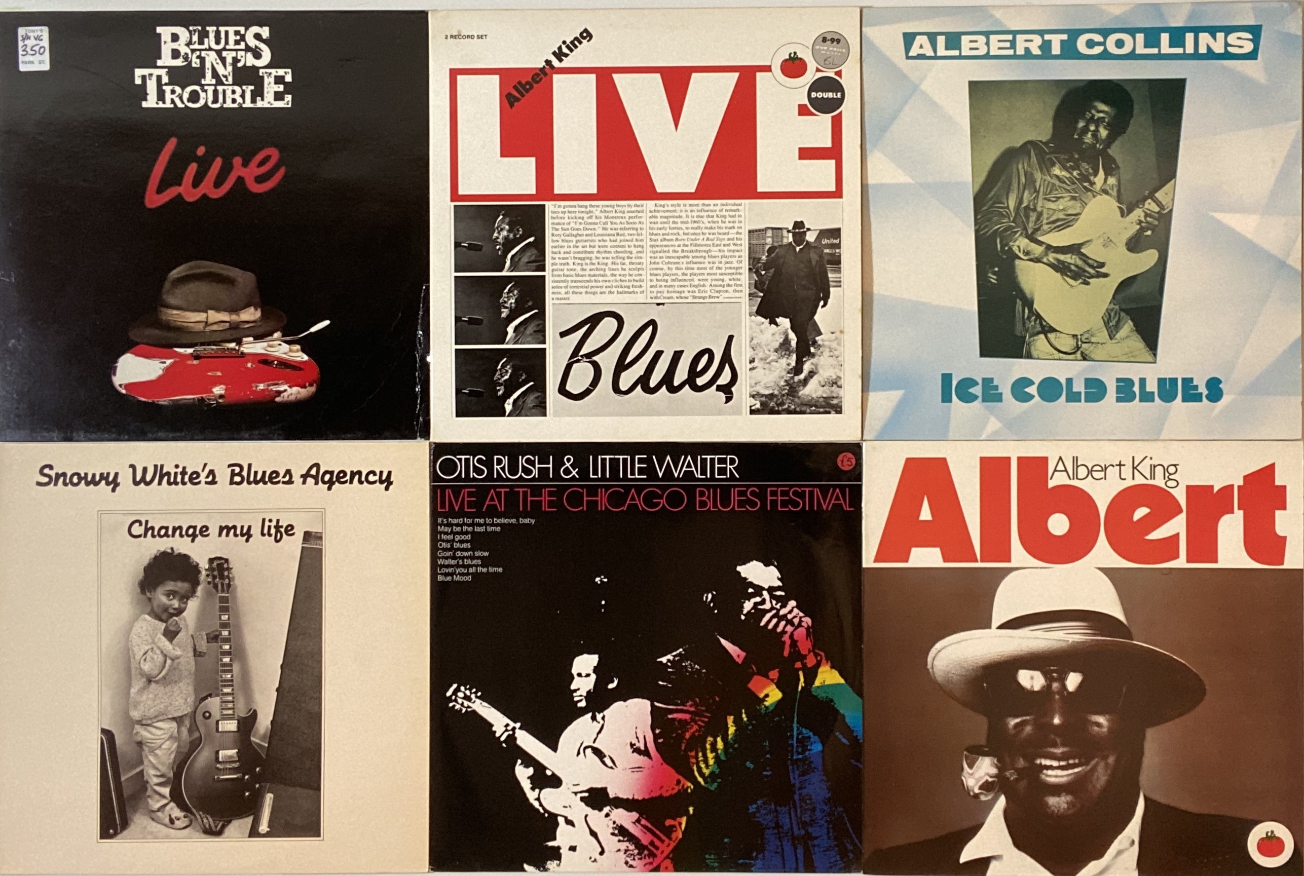 Bulex R&b Lot 652 - BLUES/R&B/BLUES ROCK - LPs
