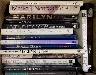 Lot 139 - MARILYN MONROE - BOOKS AND POSTERS.