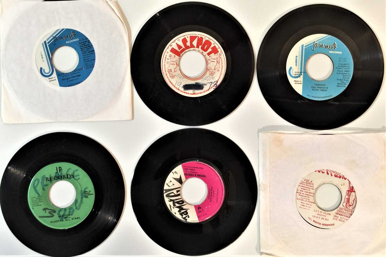 Lot 303 REGGAEL LABEL (MAINLY JAMAICAN) 7''