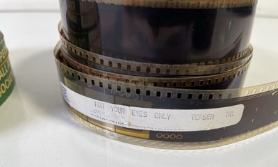 Lot 84 - JAMES BOND - CINEMA ISSUED TRAILER REELS.