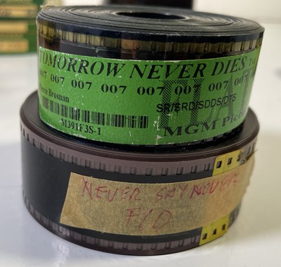 Lot 84 - JAMES BOND - CINEMA ISSUED TRAILER REELS.