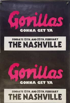 Lot 249 - ORIGINAL PUNK PROMO/CONCERT POSTERS.