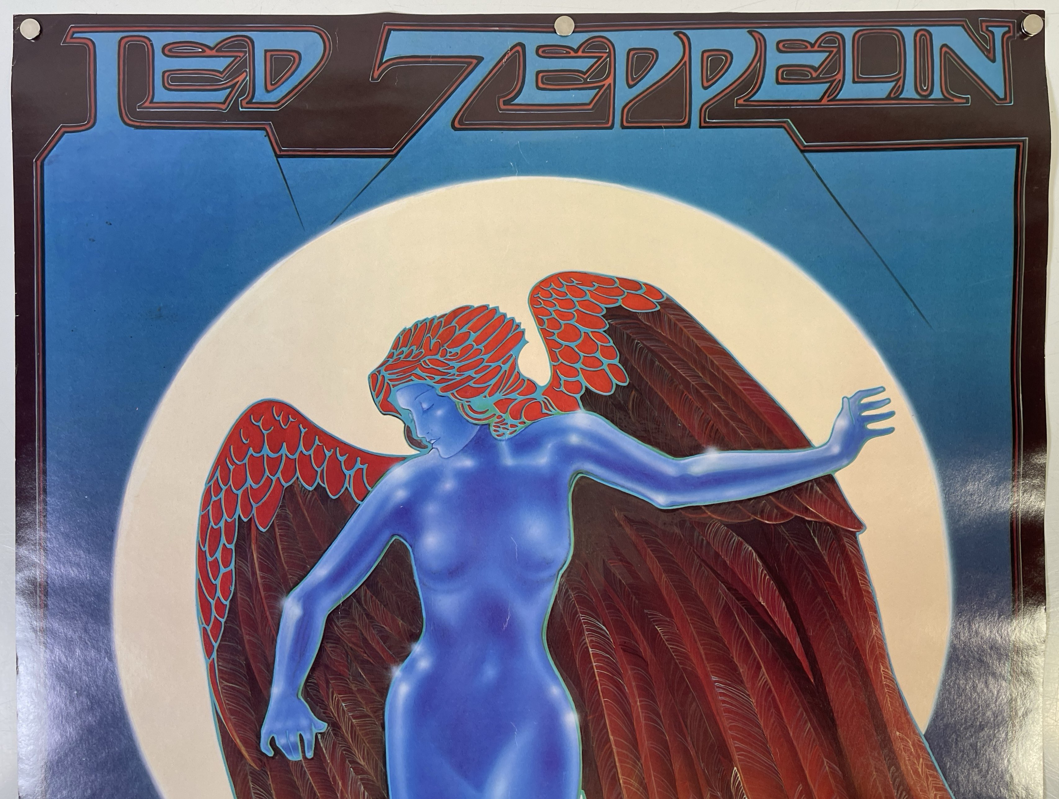 Lot 261 - LED ZEPPELIN - 1977 STANLEY MOUSE DESIGNED