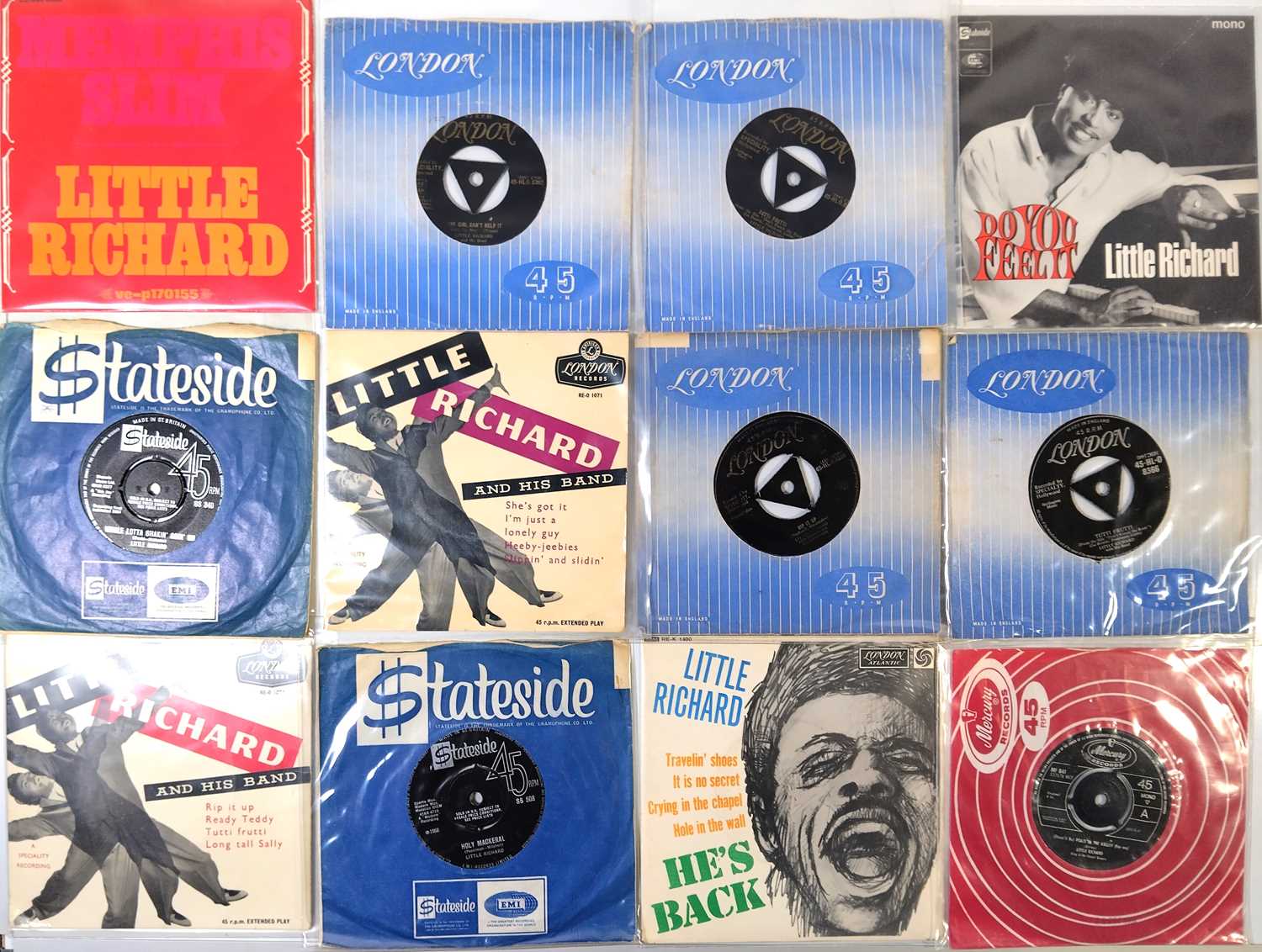 Lot 1213 - LITTLE RICHARD UK 7" AND EPS PACK