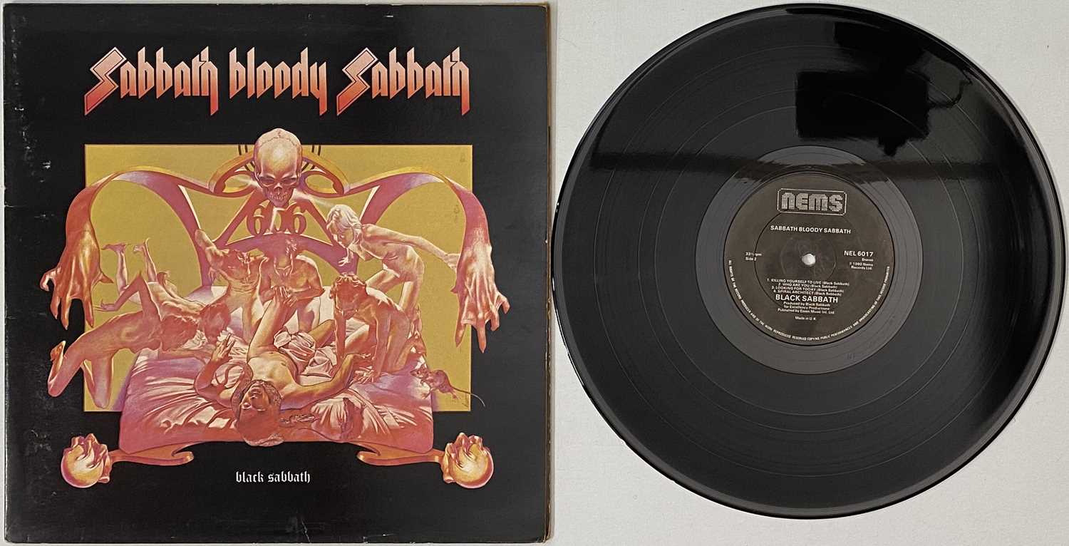 Lot 803 - BLACK SABBATH - SABBATH BLOODY SABBATH LP MISPRES (SIDE 2 PLAYS SIDE 2 FROM PARANOID - NEL 6017)