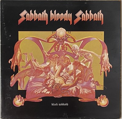 Lot 803 - BLACK SABBATH - SABBATH BLOODY SABBATH LP MISPRES (SIDE 2 PLAYS SIDE 2 FROM PARANOID - NEL 6017)