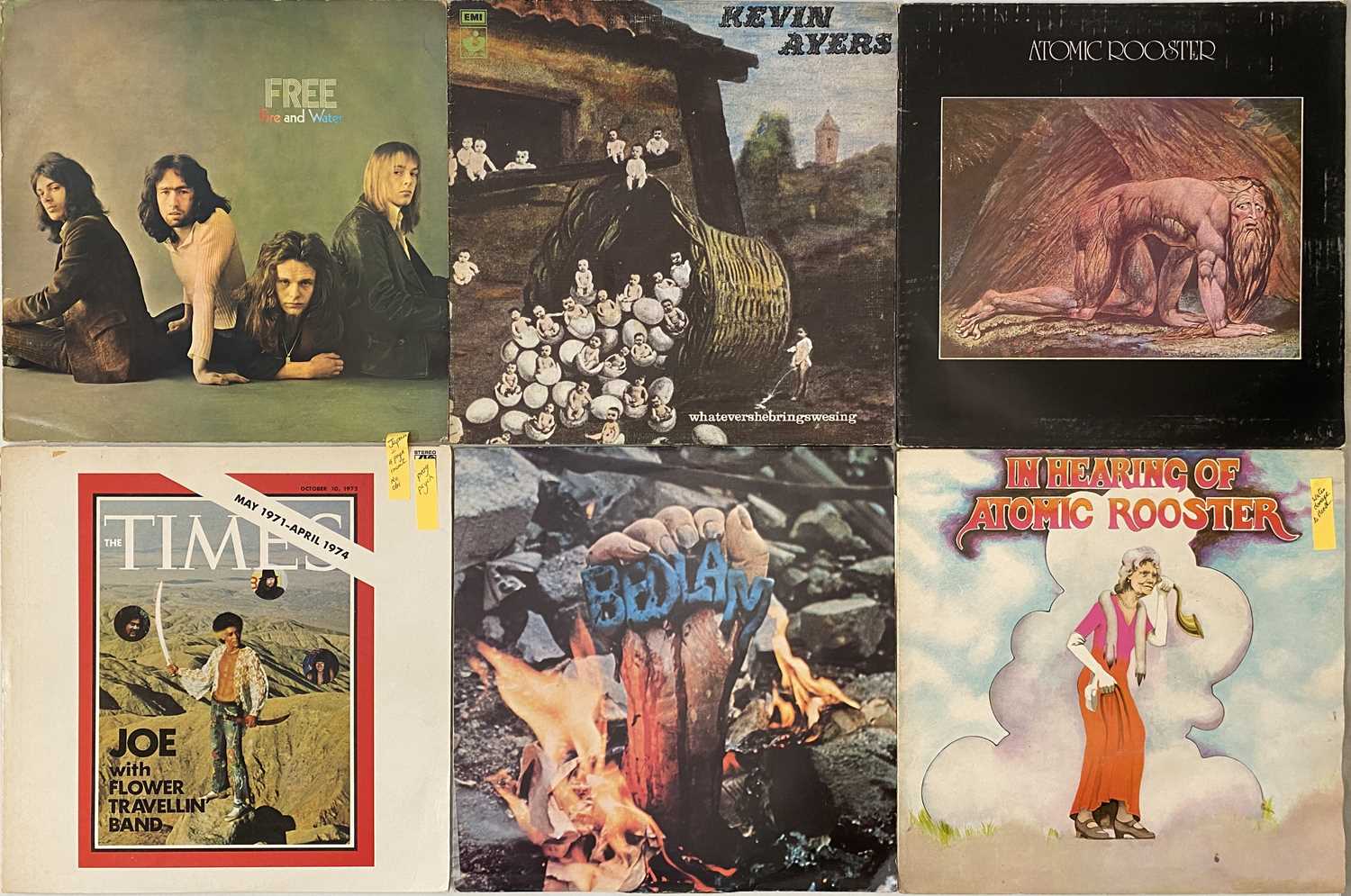 Lot 806 - CLASSIC/ PROG/ PSYCH - LP COLLECTION