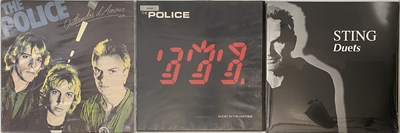 Lot 823 - THE POLICE AND RELATE - LP PACK (INC NEW & SEALED REISSUES)