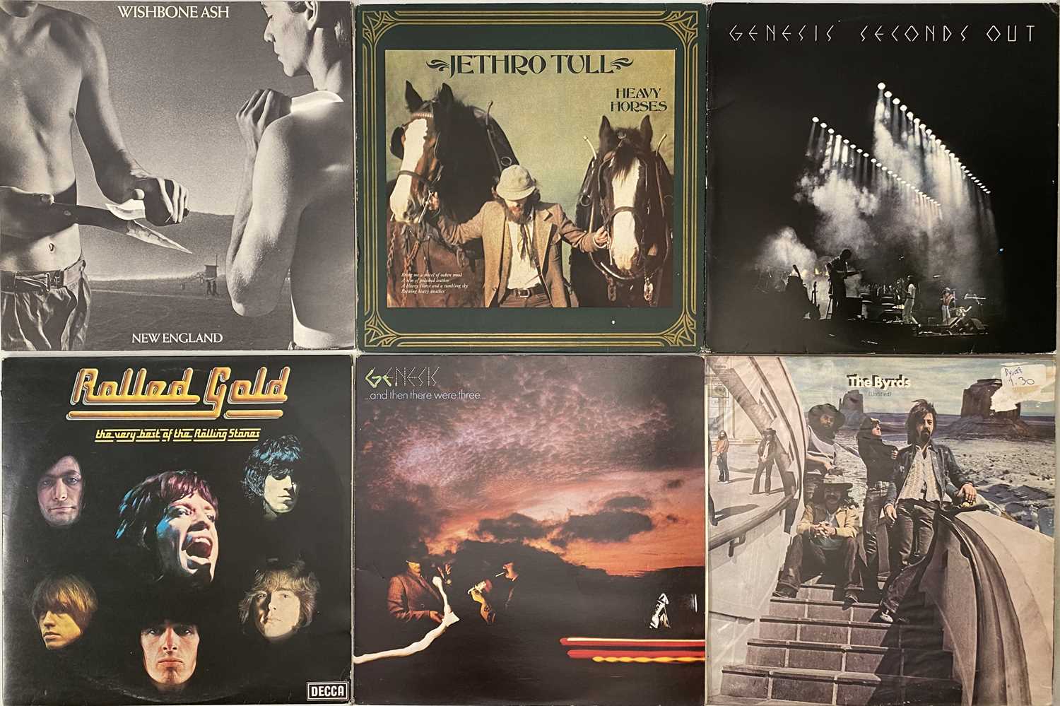 Lot 1227 - MIXED ROCK LP COLLECTION PLUS LED ZEPPELIN