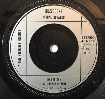 Lot 1001 - FIFTY-FIVE DEGREES/ BUZZCOCKS - 7" RARITIES