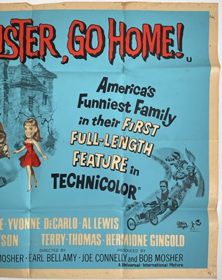 Lot 92 - MUNSTER, GO HOME! (1966) ORIGINAL UK QUAD.