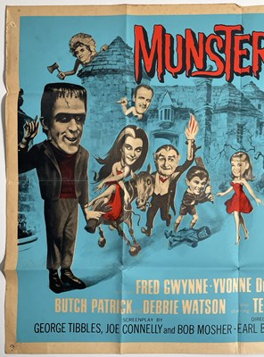 Lot 92 - MUNSTER, GO HOME! (1966) ORIGINAL UK QUAD.