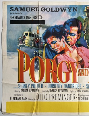 Lot 101 - PORGY AND BESS (1959) - ORIGINAL UK QUAD POSTER.