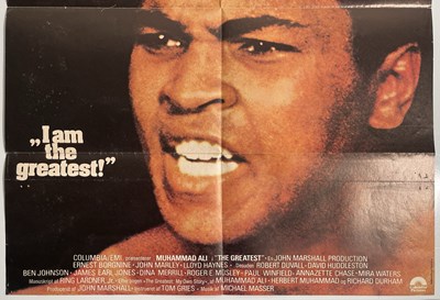 Lot 104 - MUHAMMAD ALI - THE GREATEST - ORIGINAL DANISH FILM POSTER.