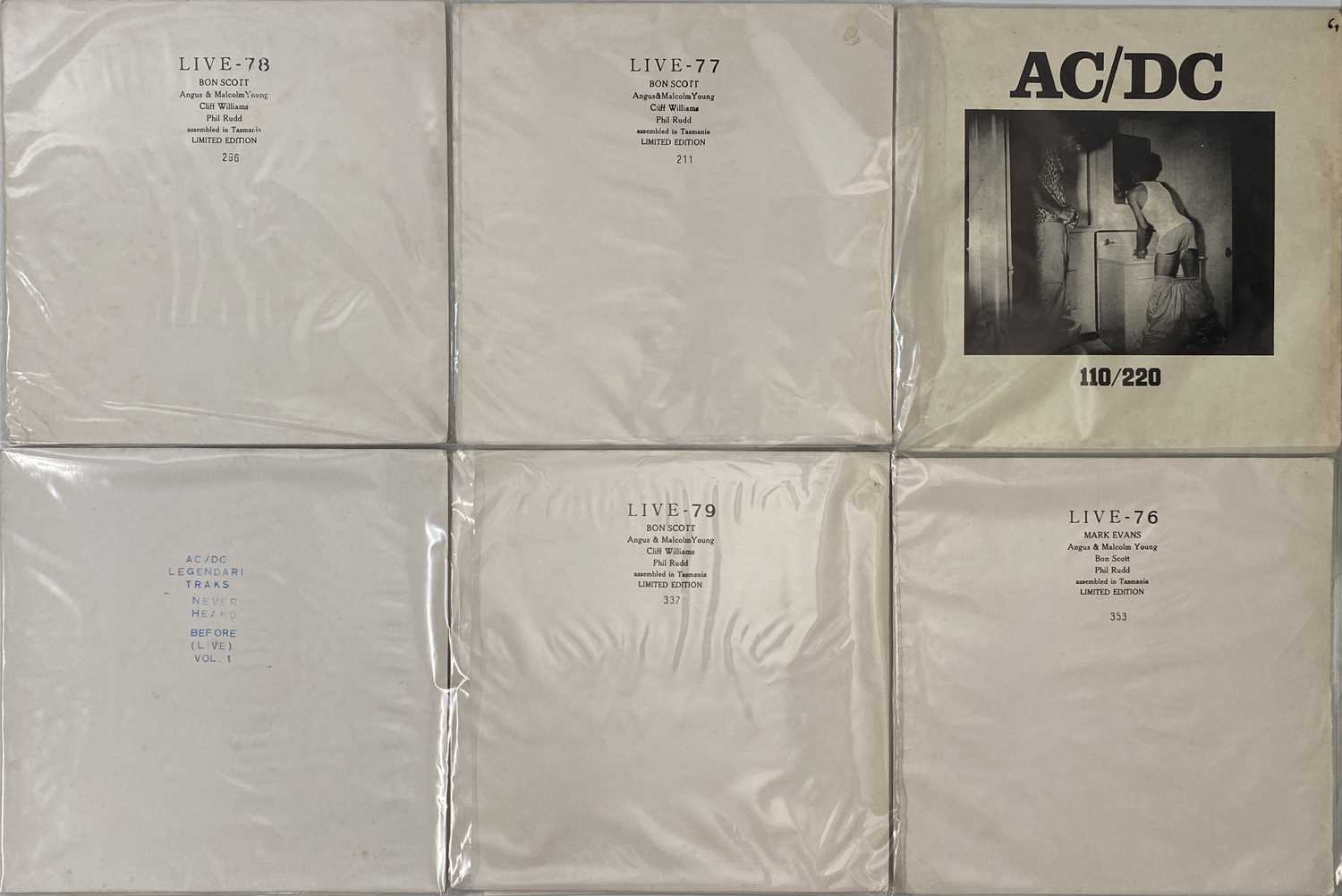 Lot 1243 - AC/DC / METAL - LP COLLECTION (INC