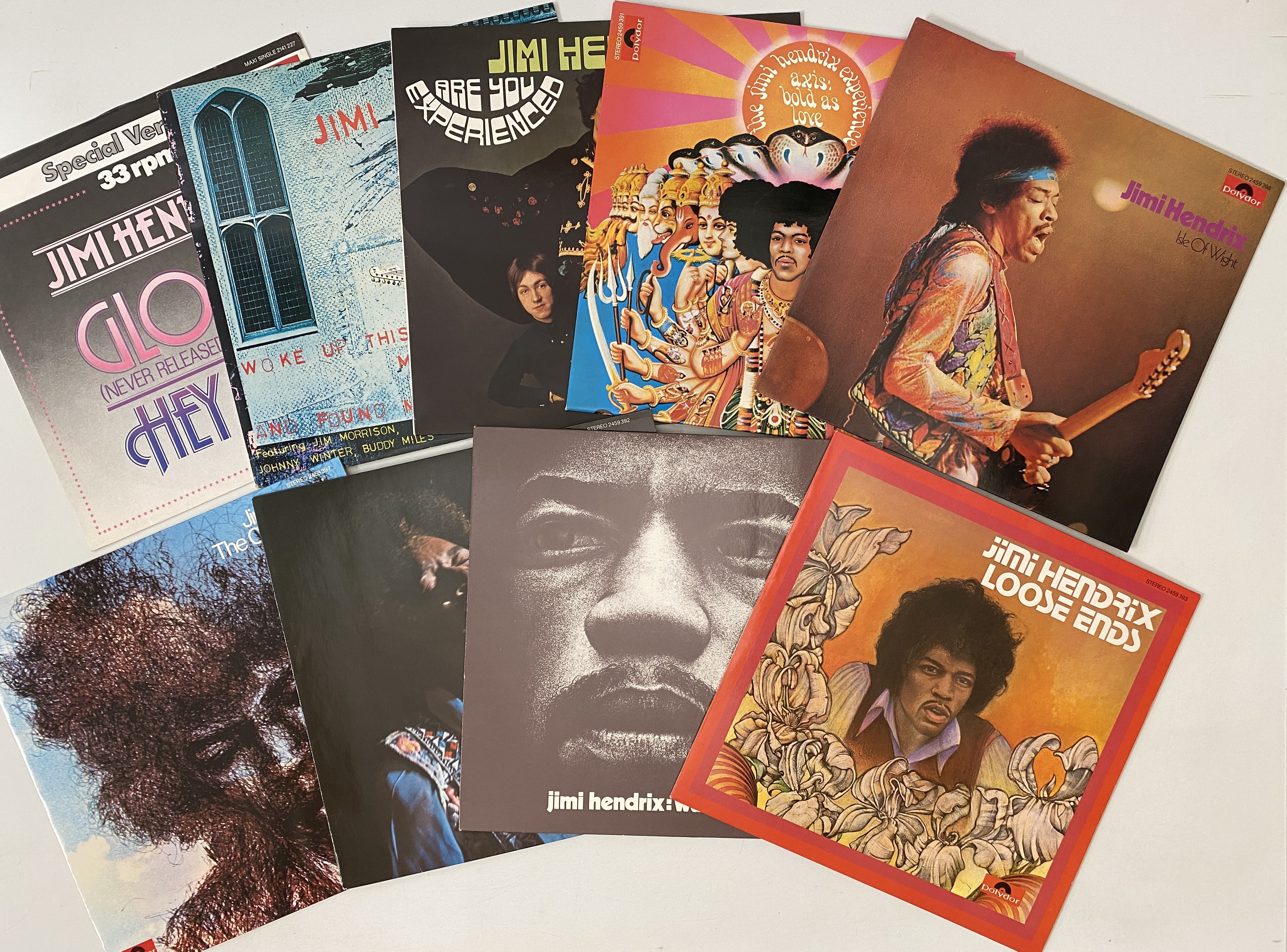 Lot 1316 - JIMI HENDRIX - JIMI HENDRIX BOX SET