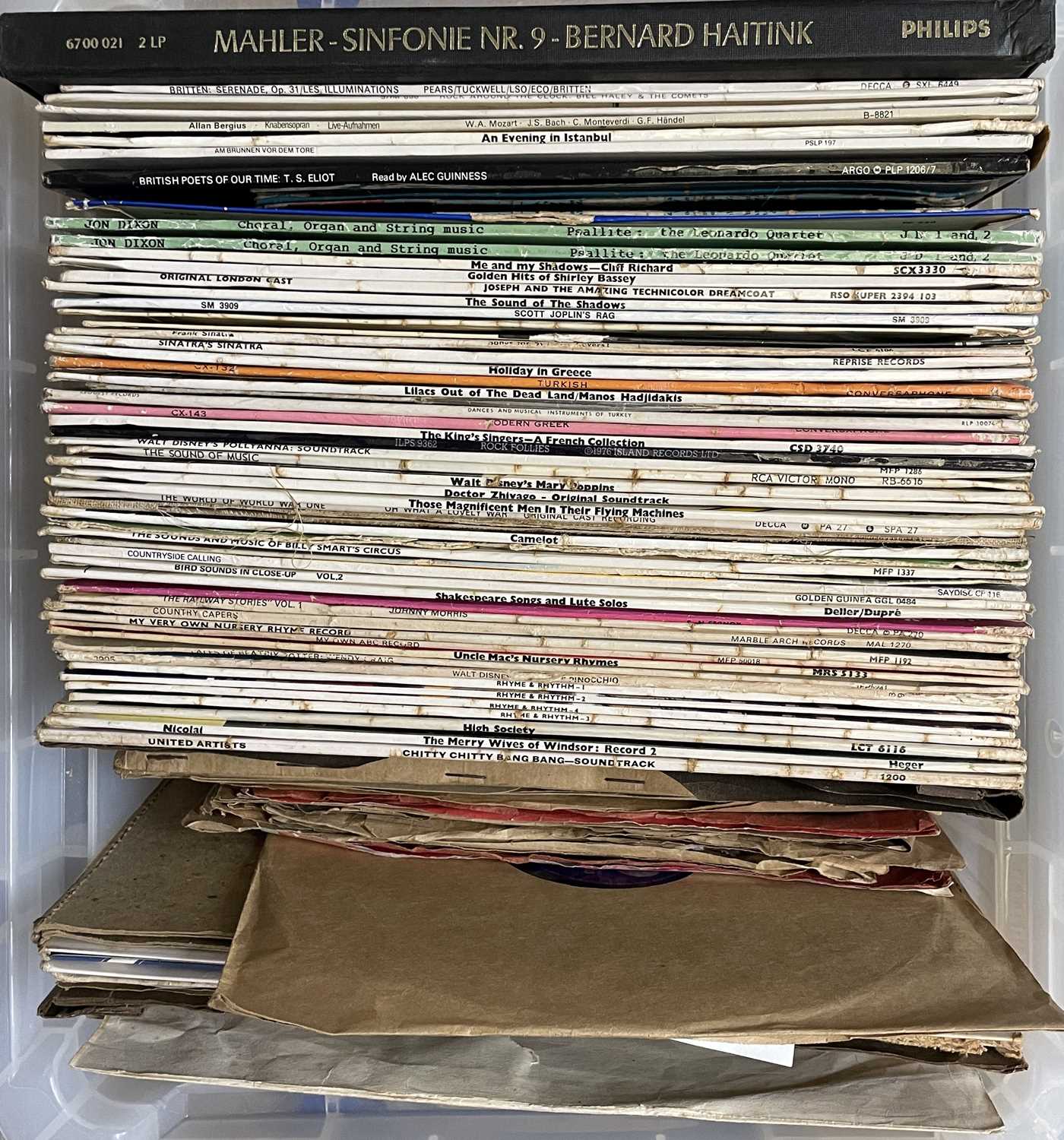 Lot 1393 - CLASSICAL / MIXED - LP / 7" / 78s / ACETATES COLLECTION