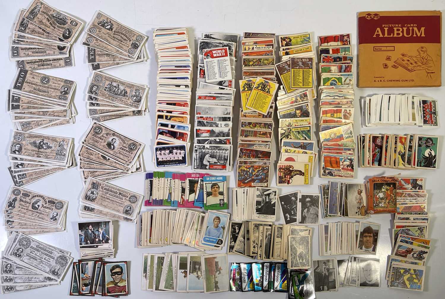 Lot 16 - VINTAGE COLLECTOR'S CARDS - A&BC / ANGLO CONFECTIONARY ETC.