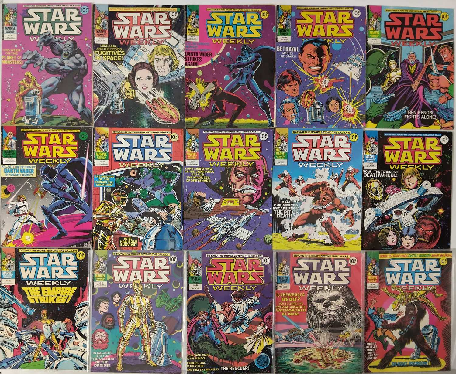 Lot 35 - STAR WARS - COLLECTION OF COMICS / ANNUALS / BOOKS.