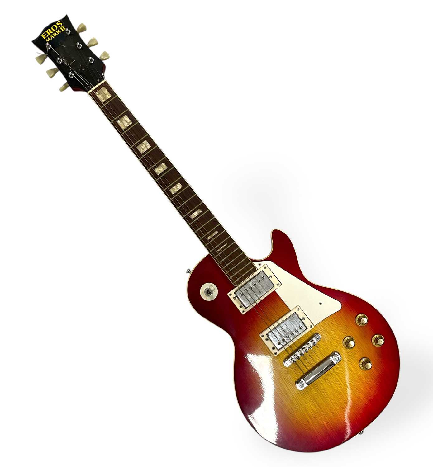 Lot 43 EROS MARK II LES PAUL ELECTRIC GUITAR lot-43-eros-mark-ii-les-paul-electric-guitar