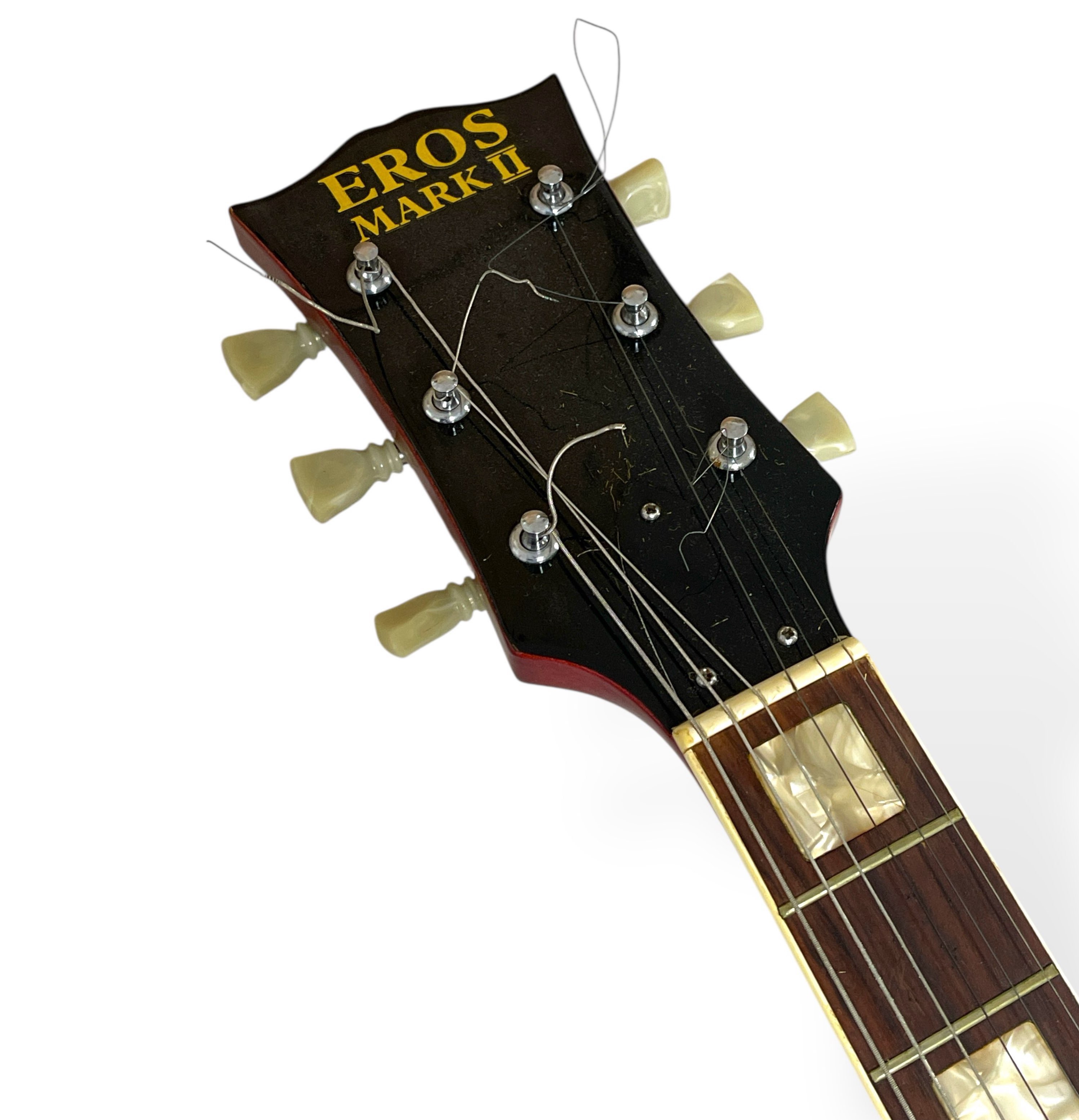 Lot 43 EROS MARK II LES PAUL ELECTRIC GUITAR lot-43-eros-mark-ii-les-paul-electric-guitar