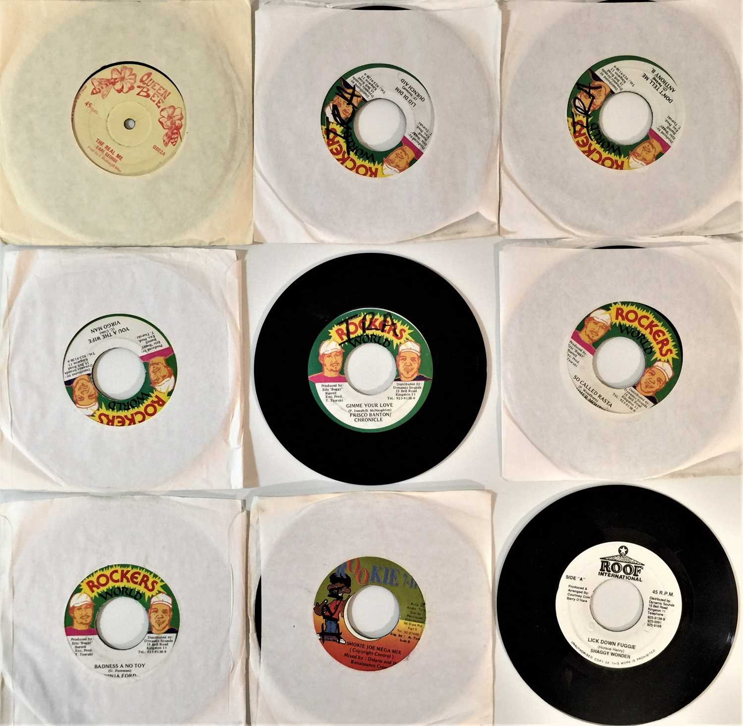 Lot 306 - REGGAEL LABEL (MAINLY JAMAICAN) 7'' COLLECTION - 'Q TO S'