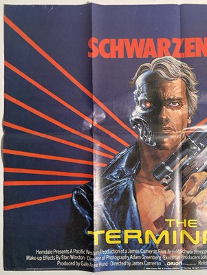 Lot 113 - THE TERMINATOR (1984) ORIGINAL UK QUAD POSTER.