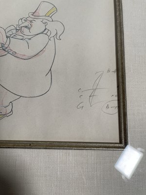 Lot 146 - BATMAN - THE ANIMATED SERIES - FRAMED ORIGINAL WARNER BROTHERS ARTWORK WITH COA.