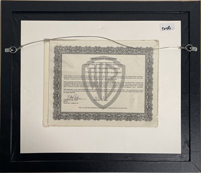 Lot 146 - BATMAN - THE ANIMATED SERIES - FRAMED ORIGINAL WARNER BROTHERS ARTWORK WITH COA.