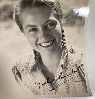Lot 53 - 20TH CENTURY STARS - AUTOGRAPH COLLECTION INC ANTHONY NEWLEY / DAPHNE CAMPBELL.