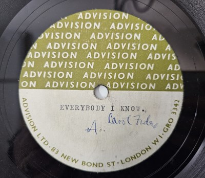 Lot 366 - CAROL FRIDAY - 7" DEMOS/ ACETATE PACK