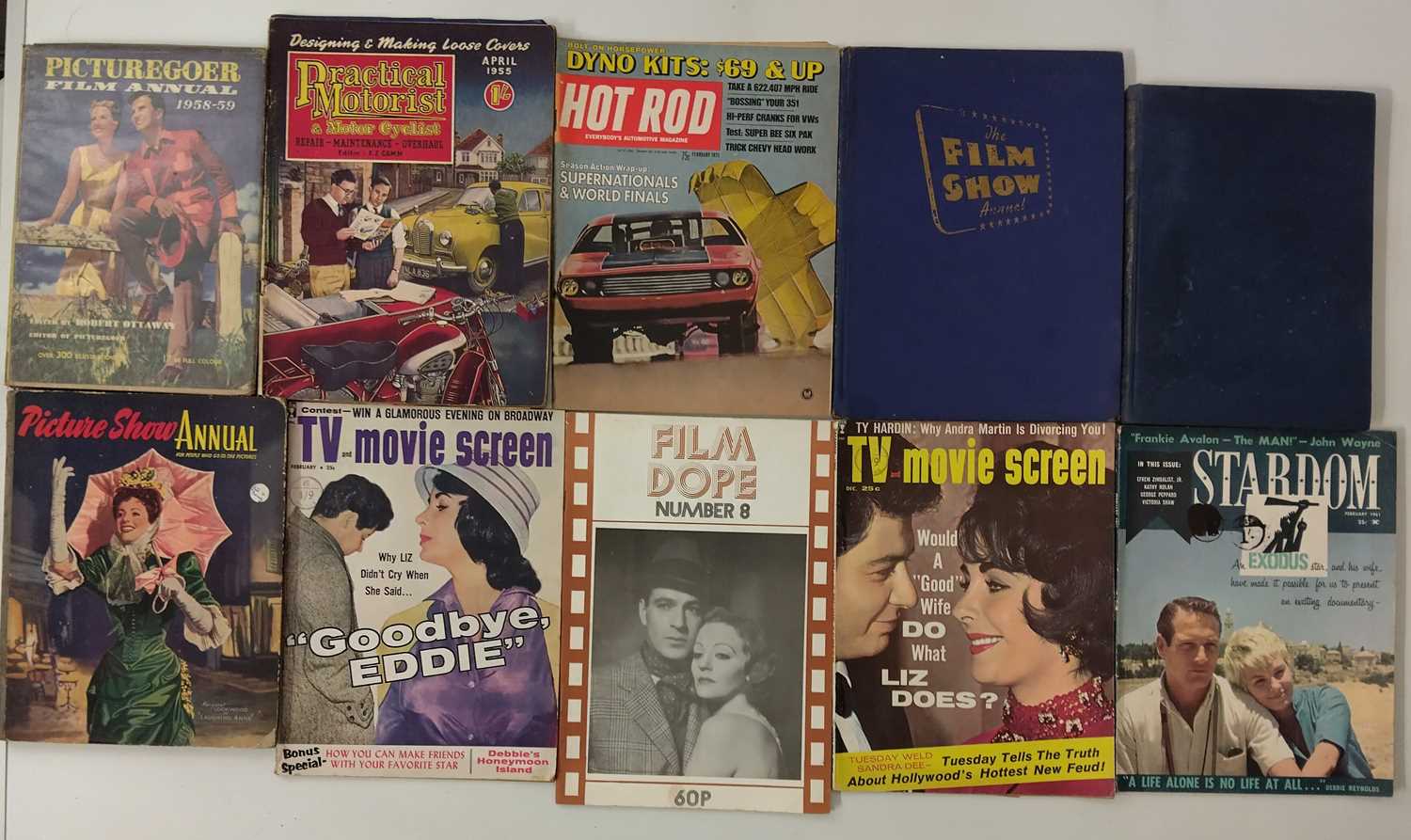 Lot 135 - C 1950S FILM MAGAZINE COLLECTION INC