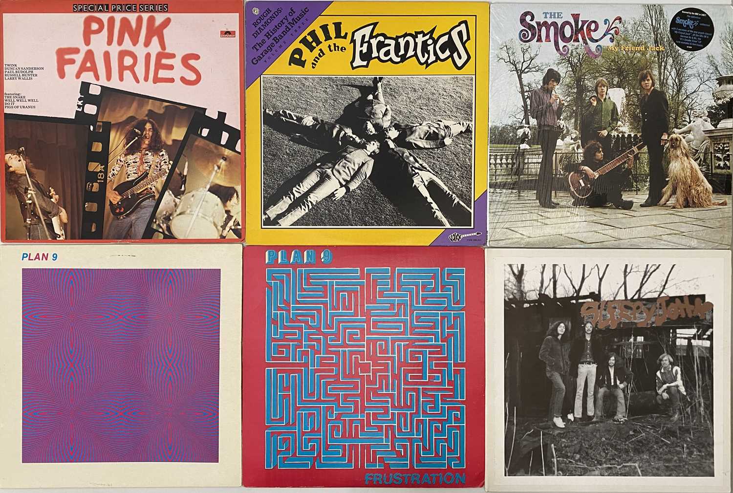 Lot 1 - PSYCH & GARAGE - MODERN/ REISSUE LP PACK