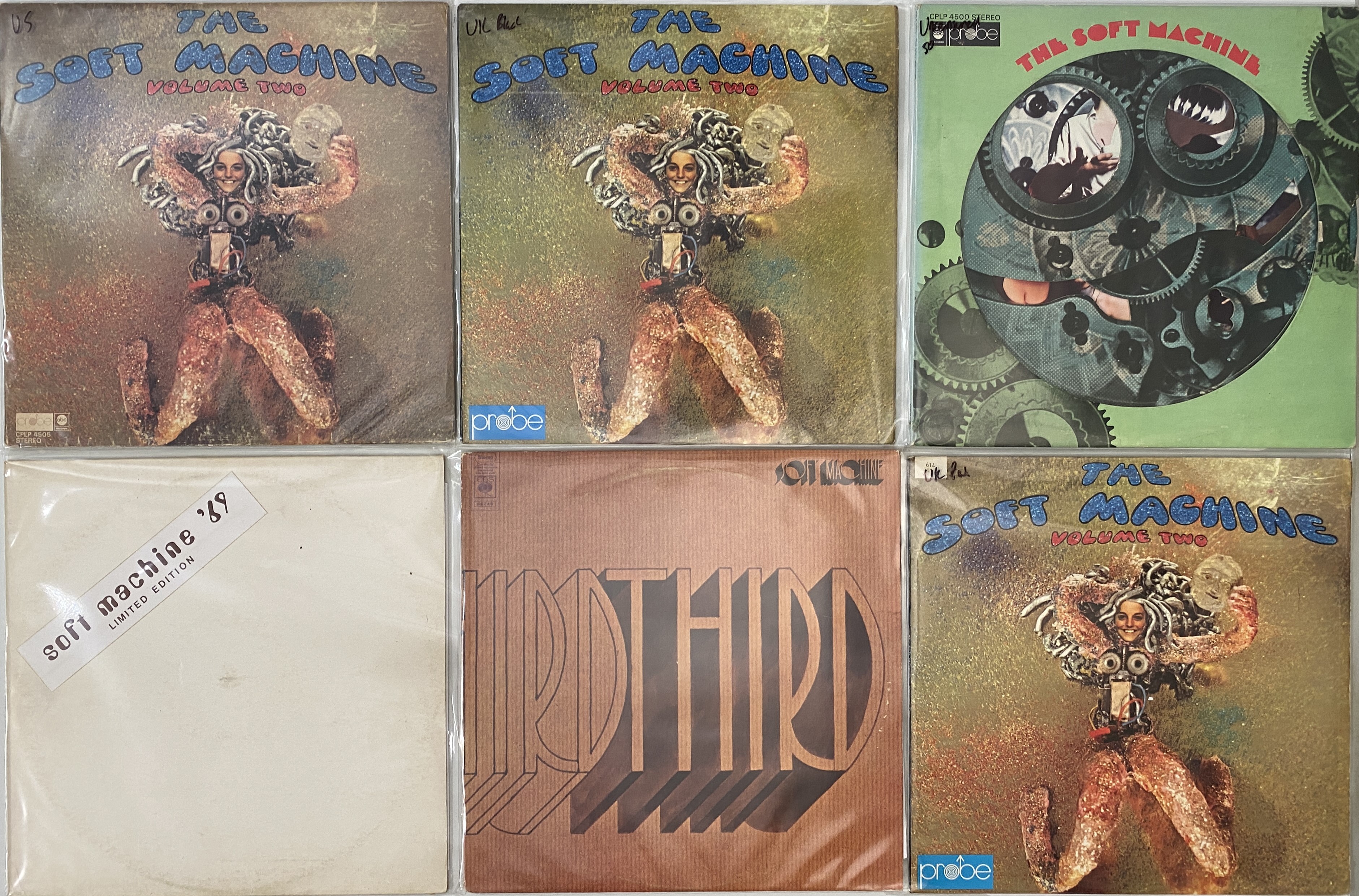 Lot 2 - SOFT MACHINE - LP PACK