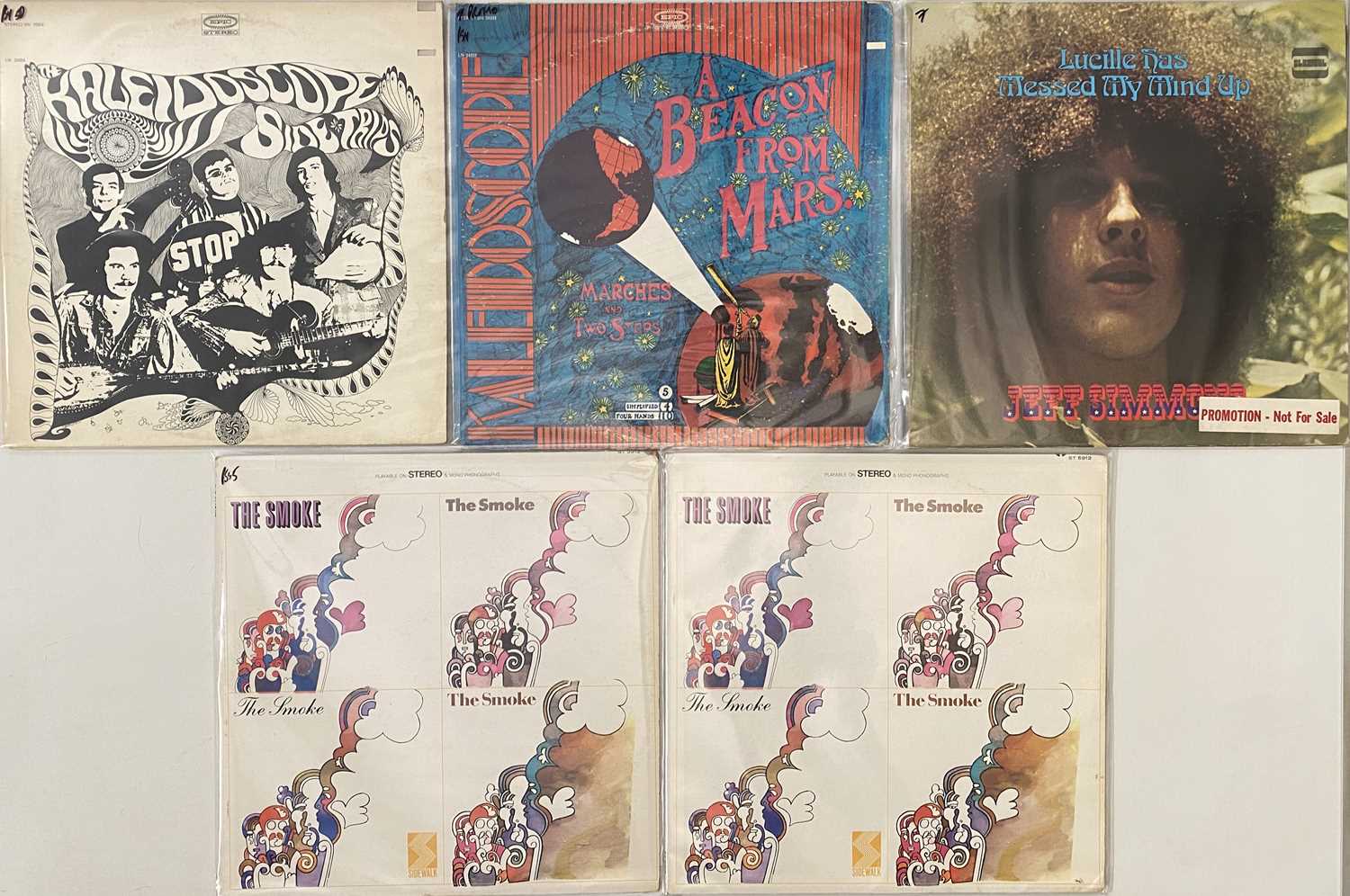 Lot 3 - PSYCH - LP PACK (US PRESSINGS)