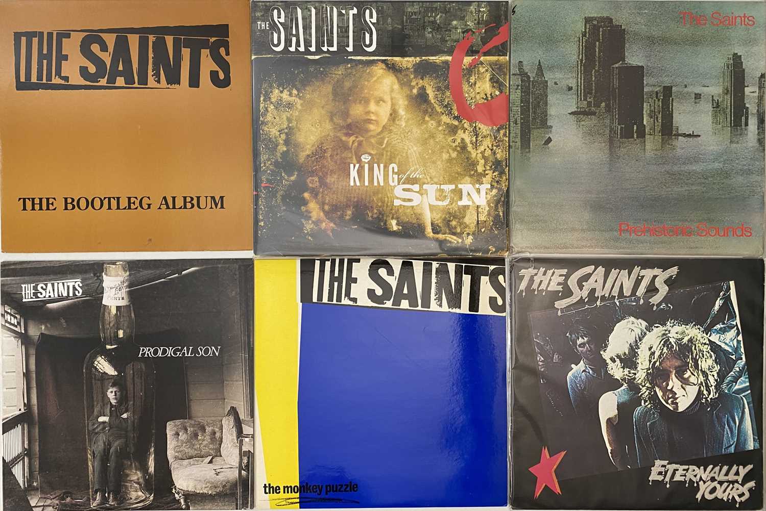 Lot 7 - THE SAINTS - LP PACK