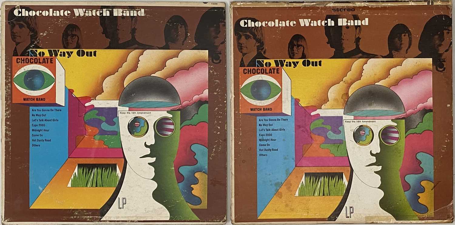 Lot 13 - CHOCOLATE WATCH BAND - NO WAY OUT LP PACK (ORIGINAL MONO & STEREO COPIES)