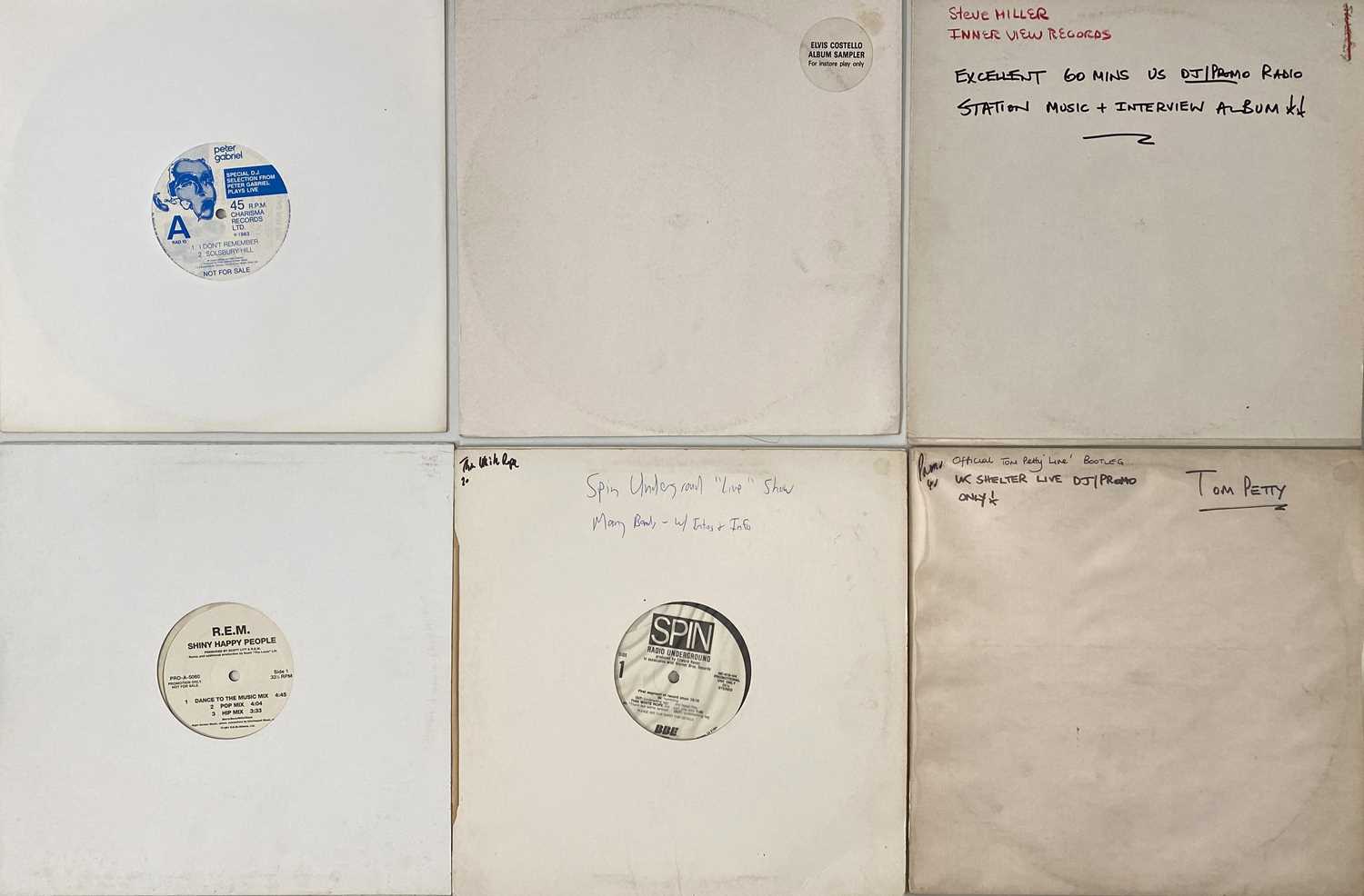 Lot 19 - CLASSIC ROCK - LP PROMOS/ TEST PRESSINGS