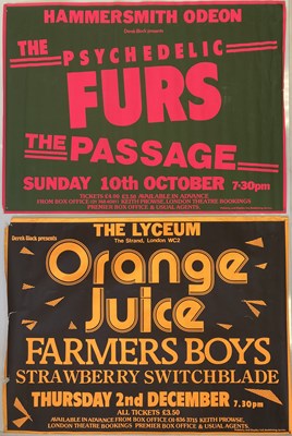 Lot 343 - NEW WAVE CONCERT POSTERS.