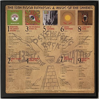 Lot 24 - THE 13TH FLOOR ELEVATORS - MUSIC OF THE SPHERES LP BOX SET (IA 16)