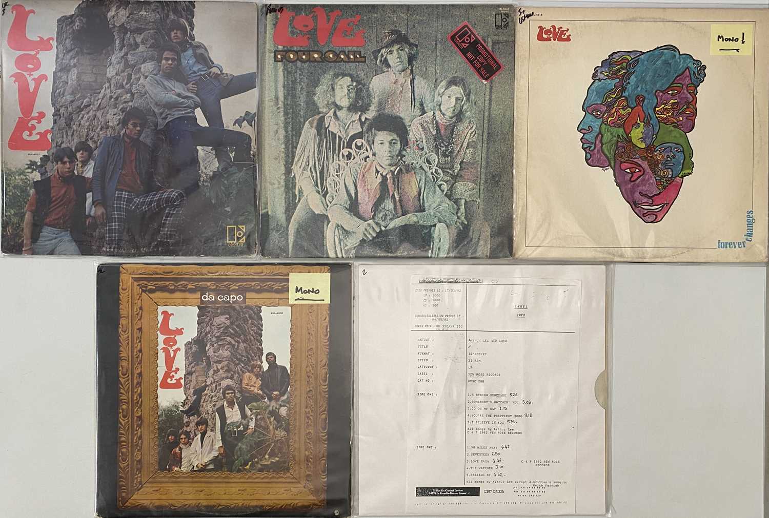 Lot 26 - LOVE - LP PACK