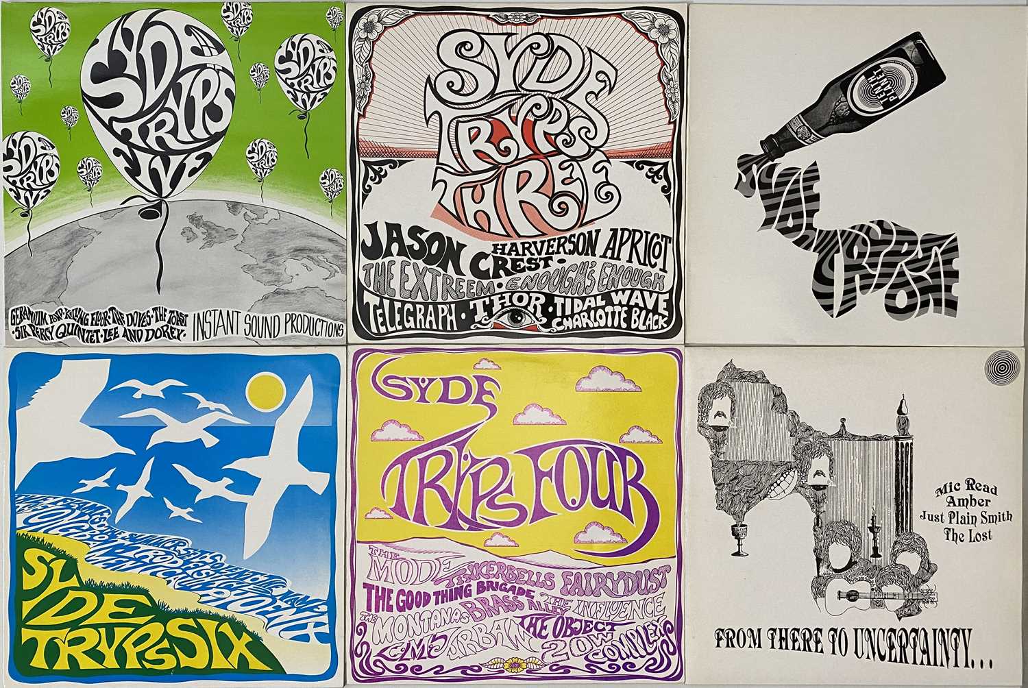 Lot 28 - PSYCH/ GARAGE - LP COMPILATIONS