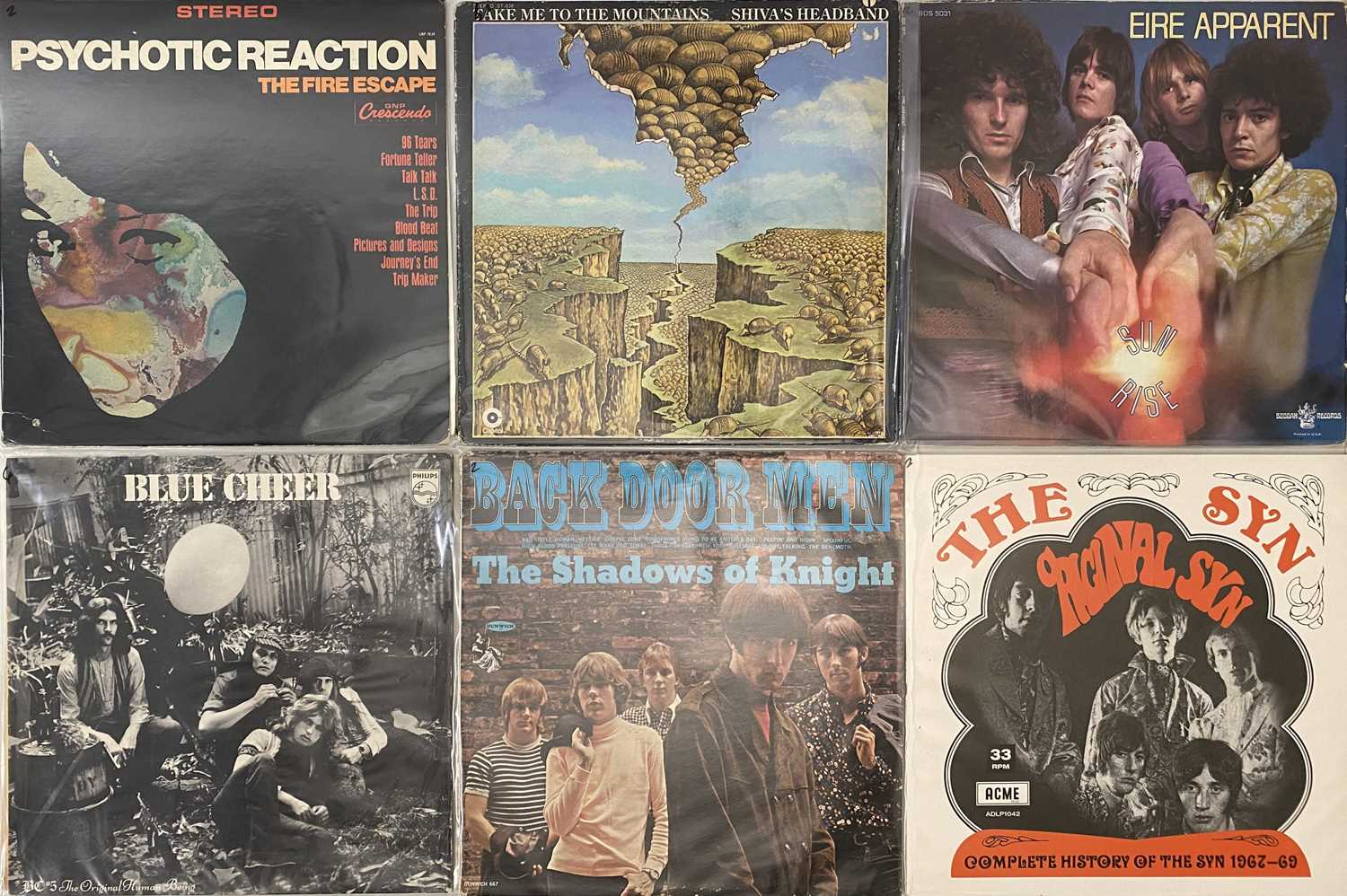 Lot 31 - PSYCH/ GARAGE/ BEAT - LP PACK