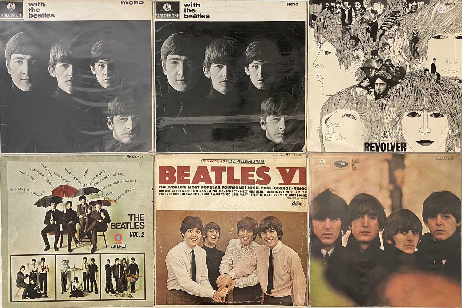 Lot 32 - THE BEATLES AND RELATED - LP PACK